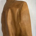 Stetson Leather Jacket Women’s Size Small Tan Photo 5