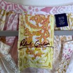 Robert Graham Split Neck/V-Neck Embroidered Multicolor Tunic/Blouse Size Medium Photo 3