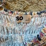 SO Juniors  Multicolor Floral Smocked Camisole M Photo 2
