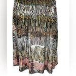 Just Love Vintage  Y2K Animal Print Smocked Midi Sundress Boho Medium Photo 4