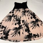 Love, Whit by Whitney Port Strapless Drop Waist Dress Size Large Black Photo 3