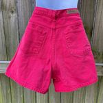 Bill Blass Vintage  Jeans Red high waist denim shorts Photo 3