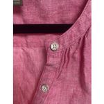 Tommy Bahama  Womens Small Pink Linen Sleeveless Top Photo 3