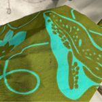 Vintage 60’s olive floral flutter v Photo 13