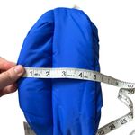 Aerie Offline Blue Nylon Puffy Makeup Bag NWT Photo 8