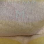 Loft Yellow and White Relaxed Tie Front T-Shirt Photo 6