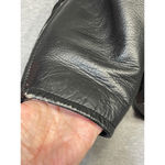 Women's Mega Force Leather Jacket Black Size 14 Photo 2