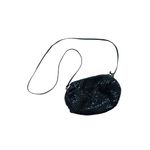 WHITING AND DAVIS Black Vintage Metal Cocktail Clutch Bag Photo 1