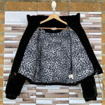 Bella Dahl black velvet puffer XS Photo 9