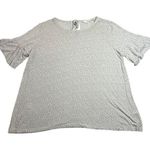 LC Lauren Conrad Crewneck Polka Dot Top Size X-Large Casual Preppy Girly Photo 0