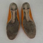 Salvatore Ferragamo Ferragamo Varina Flat Apricot Patent Leather Photo 13