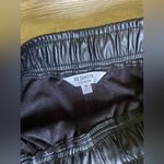 BB Dakota Sleek Black Leather Joggers Photo 9