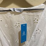 Cupshe NWT  Size Medium Vanilla Dune White Cover-Up Mini Dress Photo 3