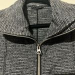 Lululemon jacket size 4, silver hardware, retired style, grey/black Photo 2