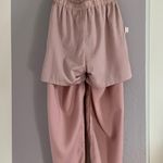 Dusty Pink Satin Slip Jumpsuit Sexy Cross Low Back Size XS Photo 10