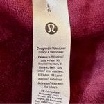 Lululemon NWT Scuba High-Rise Mini Skirt Velvet; Size L Color: Garnet Photo 9