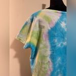Handmade Disney Store Blue and Green Tie Dye Glinda The Good Witch Tee size XXL Photo 5
