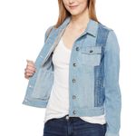 Paige  Rowan Jacket Riverly Wash Paneled | M Photo 2