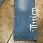 Juicy Couture  Women's low rise abbot side seam logo indigo Jeans Photo 2