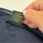 House of Harlow 1960 Midnight Strapless Ruched Bodycon Midi Dress‎ Medium *FLAW Blue Photo 3