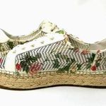 Vince Camuto  Joellan Floral Oxford Sneakers Perforation Leather Women Size 8M Photo 9