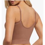 Maidenform Brand New  Women's Small Light Brown Seamless Smoothing Cropped Cami Photo 1