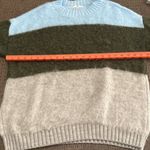 BP Women's Blue Trixie Multi Stripe Sweater, Size XXS, New with Tags Photo 4