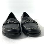 Franco Sarto Loafers Slip On Black Leather Shoes Size 11M Photo 6