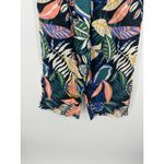 C&C California  Womens Tropical Linen Wide Leg Pants Size S Stretch Resort Beach Photo 2