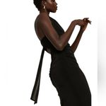 Katie May  High Roller Draped One Shoulder Jersey Knit Dress Black Size M Photo 13