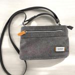 Travelon Anti-Theft Security Crossbody Bag in Gray Canvas Photo 0
