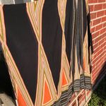 Geometric Kimono Robe / Cover Up Black Size undefined Photo 3