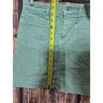 Boden Womens Estella Denin Skirt Sz 2 Green Mini Preppy Photo 3