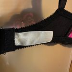 Victoria's Secret Vintage Gold Label 1990s Black Pink Underwire Lace Bra 34B? Photo 14