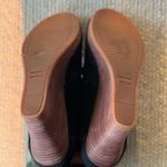 Toms Black High Heel Peep Toe Wedges Sandals Size 8 Photo 6