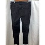 Chico's  Denim Jeans Womens Size 0‎ (US 4) Black Slim Leg Ankle Stretch Photo 2