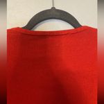 Jones Wear ⭐️ burnt orange short sleeve cardigan size small Photo 6