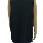 Maurice's  American Flag Paisley Print Twist Sleeveless Graphic Tee Top Womens XL Photo 8