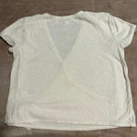 Madewell  Shirt Women’s Size Small Cream Photo 5