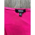 Poster Girl Hot Pink Cropped Wrap Top Size Medium Photo 4