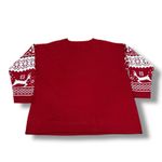 Notations  Women's Size 3X Red Ugly Christmas Sweater Bear Gift Hugger Photo 7