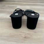 Chelsea and Violet  Black and Silver Sandal Heel Size 9 Photo 3