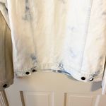 PacSun NWOT light wash tie dye oversized denim trucker jacket jean jacket Photo 3