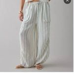Urban Outfitters  Pastel Striped Wide-Leg Pants Photo 4