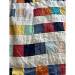 Philosophy 100% Linen Rainbow Block A-Line Sleeveless Dress Pockets Size XL Photo 4