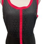 Nicole by Nicole Miller High Low Tank Dress Size 12 Black Red Sleeveless Photo 1