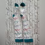 None Heartbeat Lifeline Hearts Knee Length Compression Pressure Socks Photo 2