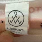 Alternative  White Tee with Gray Elephant and Heart Photo 3