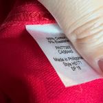 J.Crew  Winnie Crimson Red Scalloped Hem Ankle Trouser Pants Size 2 Photo 8