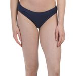 BECCA by Rebecca virtue Navy Ruched Bikini Photo 4